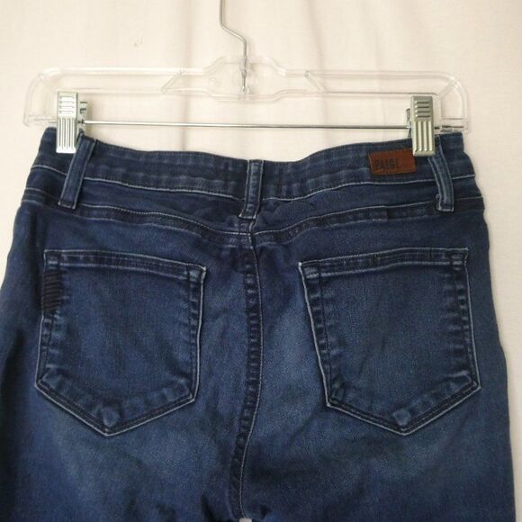 PAIGE Paula Verdugo Ankle Skinny Jeans Size 27 EUC - Picture 7 of 8